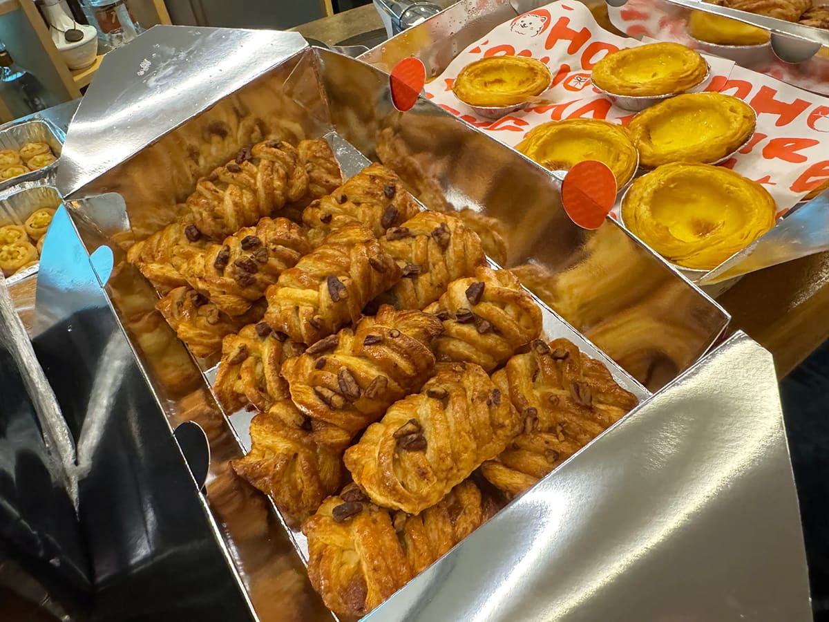 Kama Delivery 自選小食套餐 客人回圖 8 - 堅果酥及葡撻